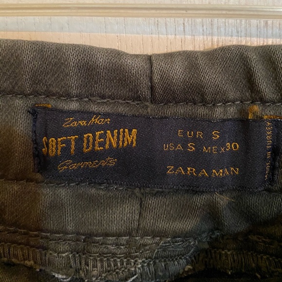 Zara Soft Denim Joggers - Picture 4 of 4